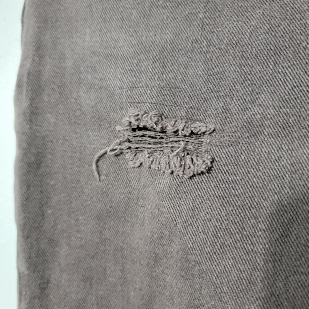 82. S LEE Vintage Limited Black Jeans Distressed Fitted Yoke - Picture 3 of 8